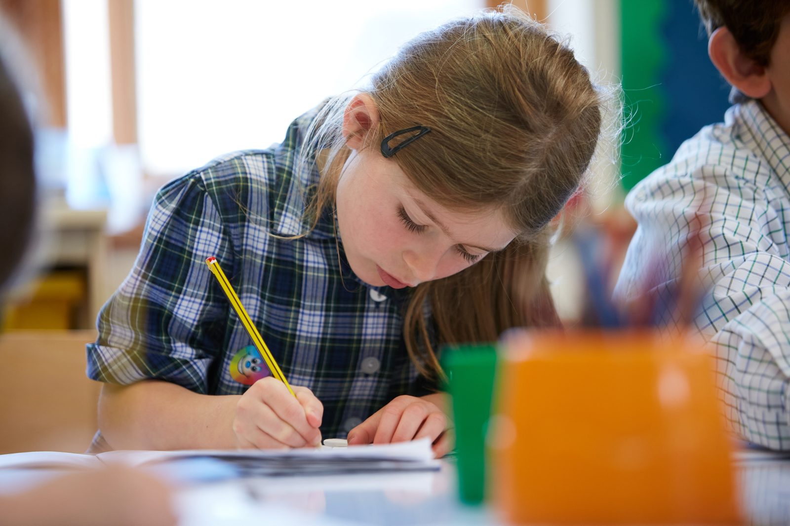 Pupils learning